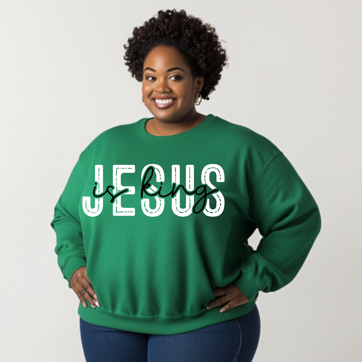 Jesus is King Sweatshirt