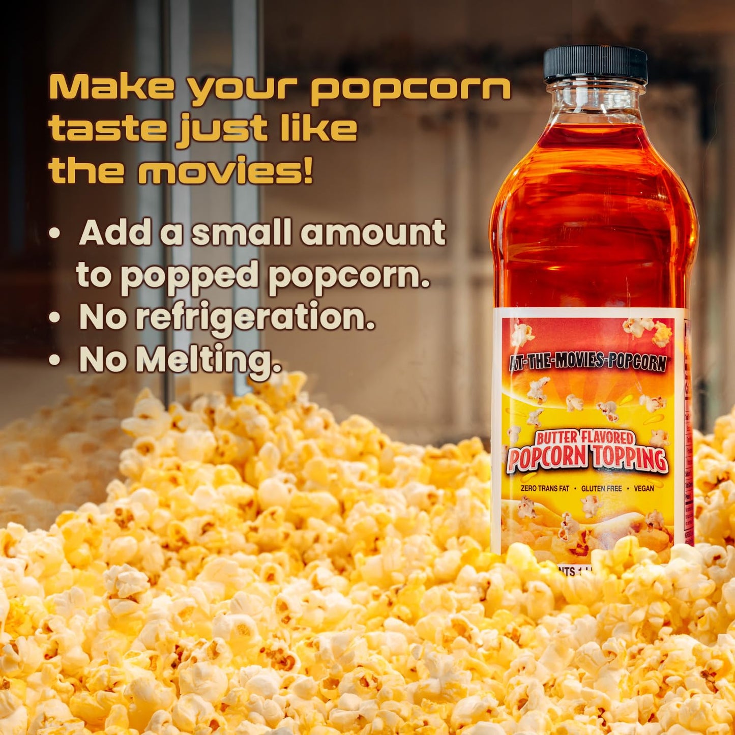Buttery Flavor Popcorn Topping (1 Liter)