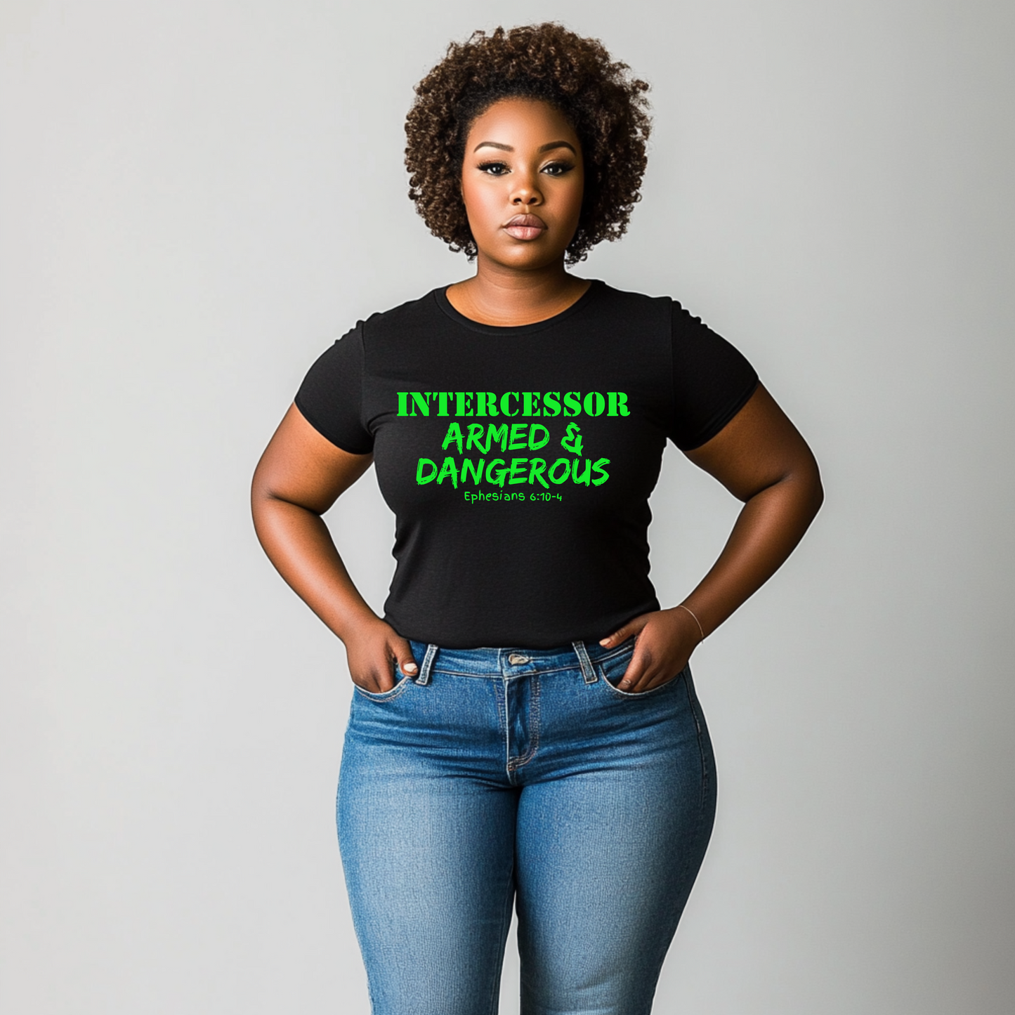 It's Me BOTL | Intercessor Armed & Dangerous T-Shirt | Spiritual Warfare Christian Apparel