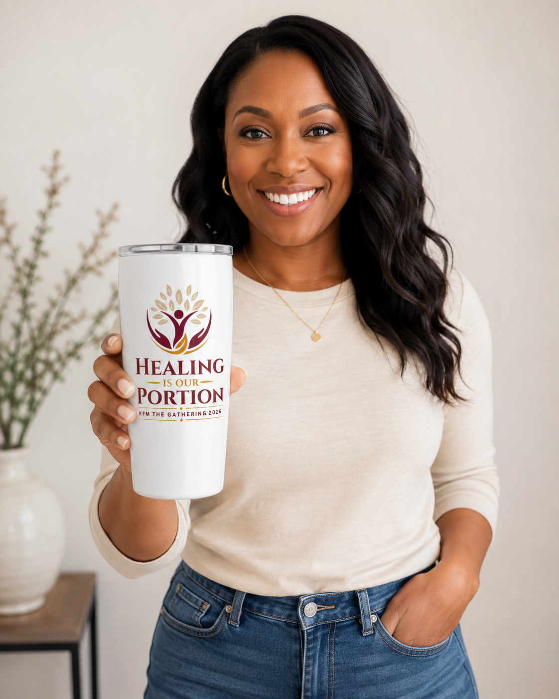 Healing Is Our Portion Apparel | KFM The Gathering 2026 Tumbler – The Gathering Edition