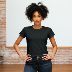 Custom Branded Logo T-Shirt - Front Side Design