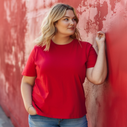 Custom Branded Logo T-Shirt - Front Side Design