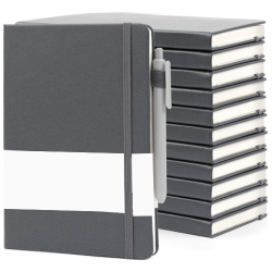 Custom Hardcover Journal & Pen Set - 12 Pack
