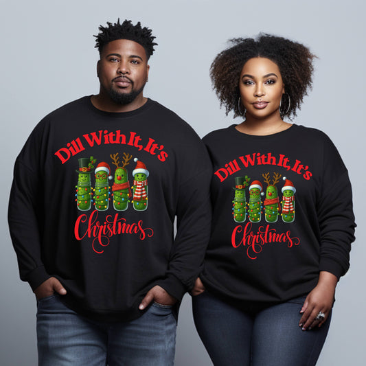Dill With It – Festive Pickle Christmas Design