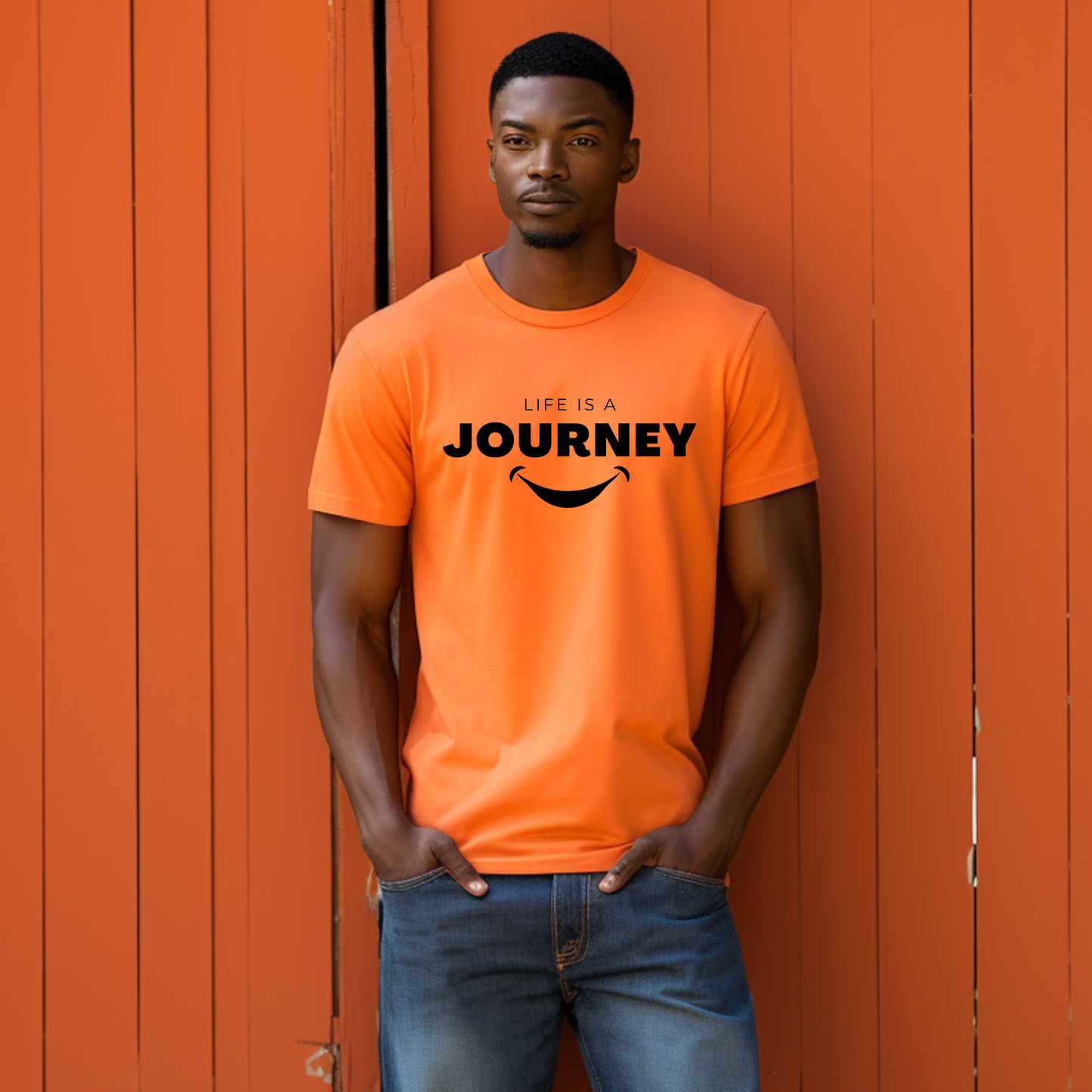 Life is a Journey Smile T-Shirt
