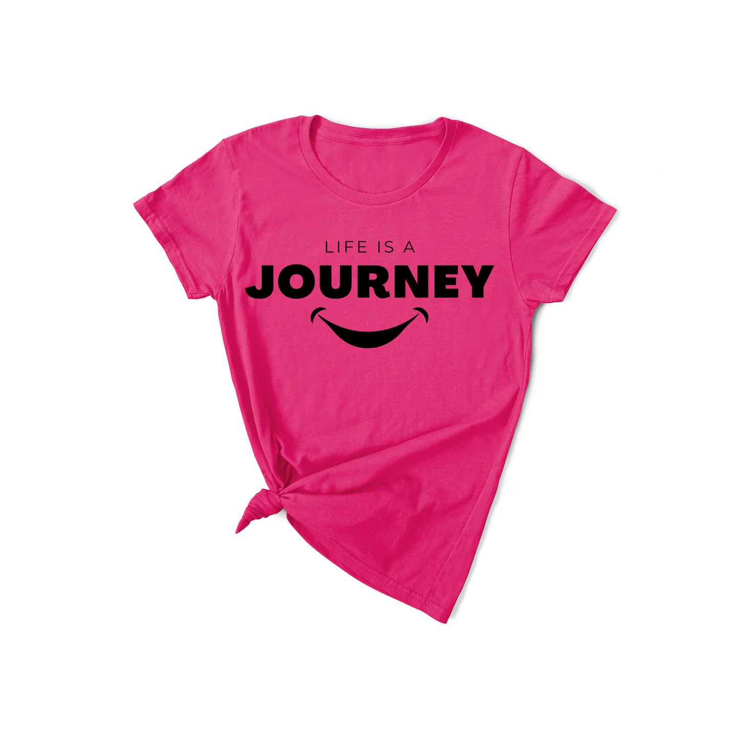 Life is a Journey Smile T-Shirt