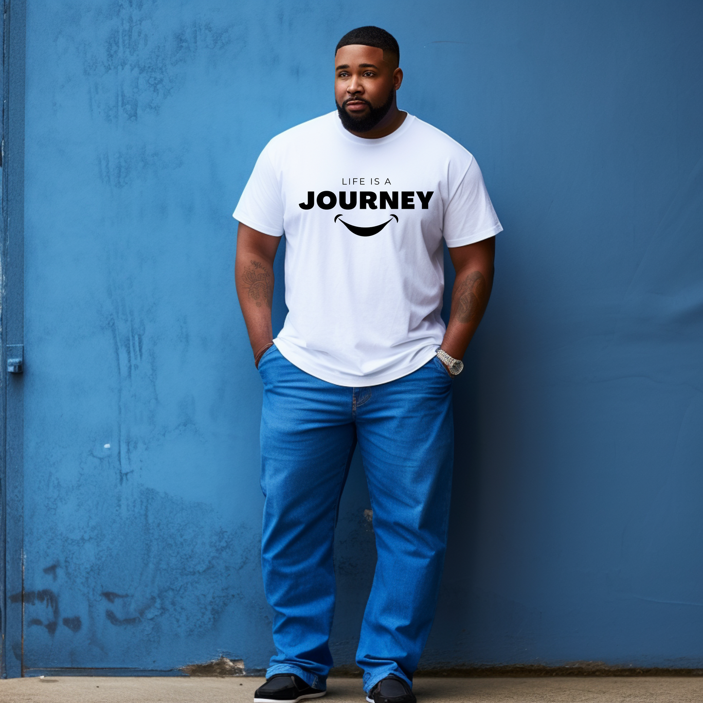 Life is a Journey Smile T-Shirt