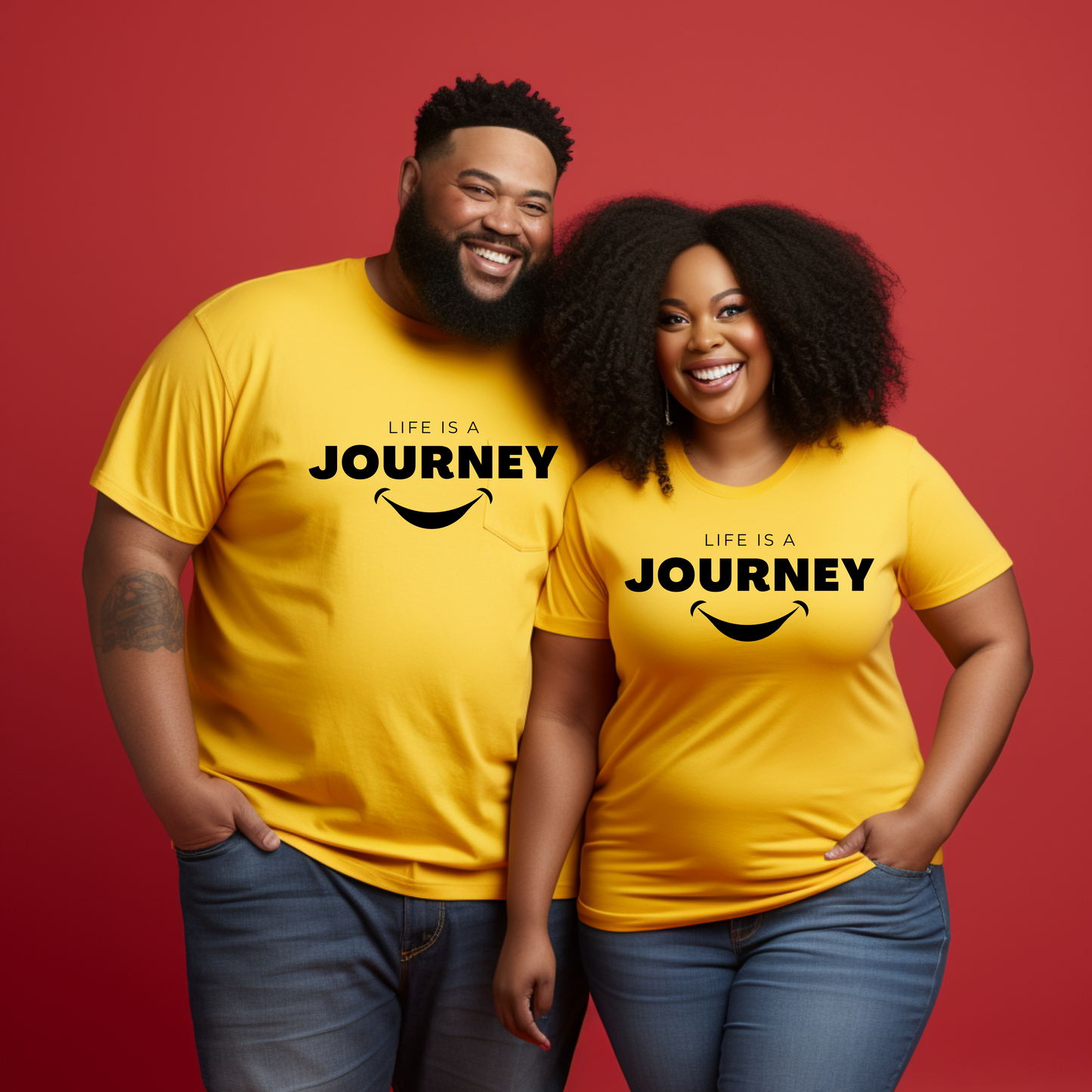 Life is a Journey Smile T-Shirt