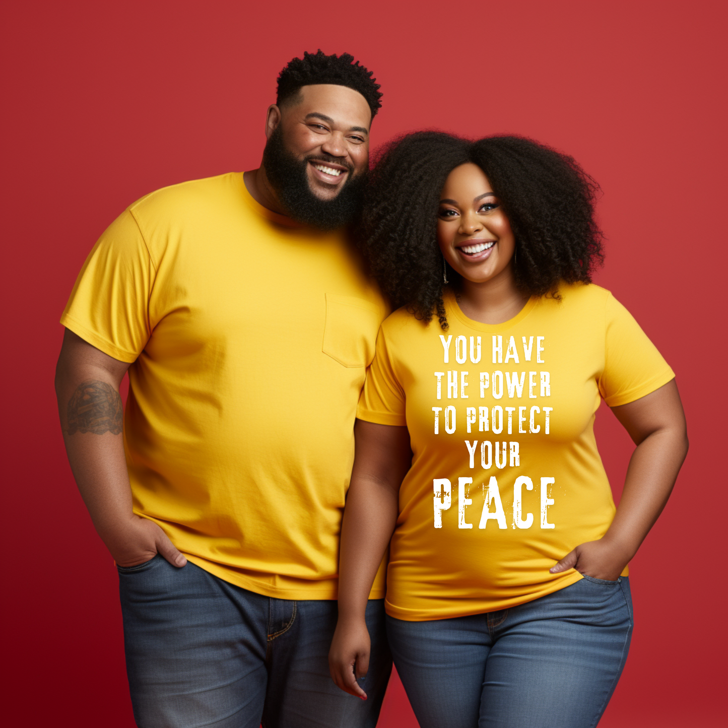 You Have the Power to Protect Your Peace T-shirt | School Days Collection