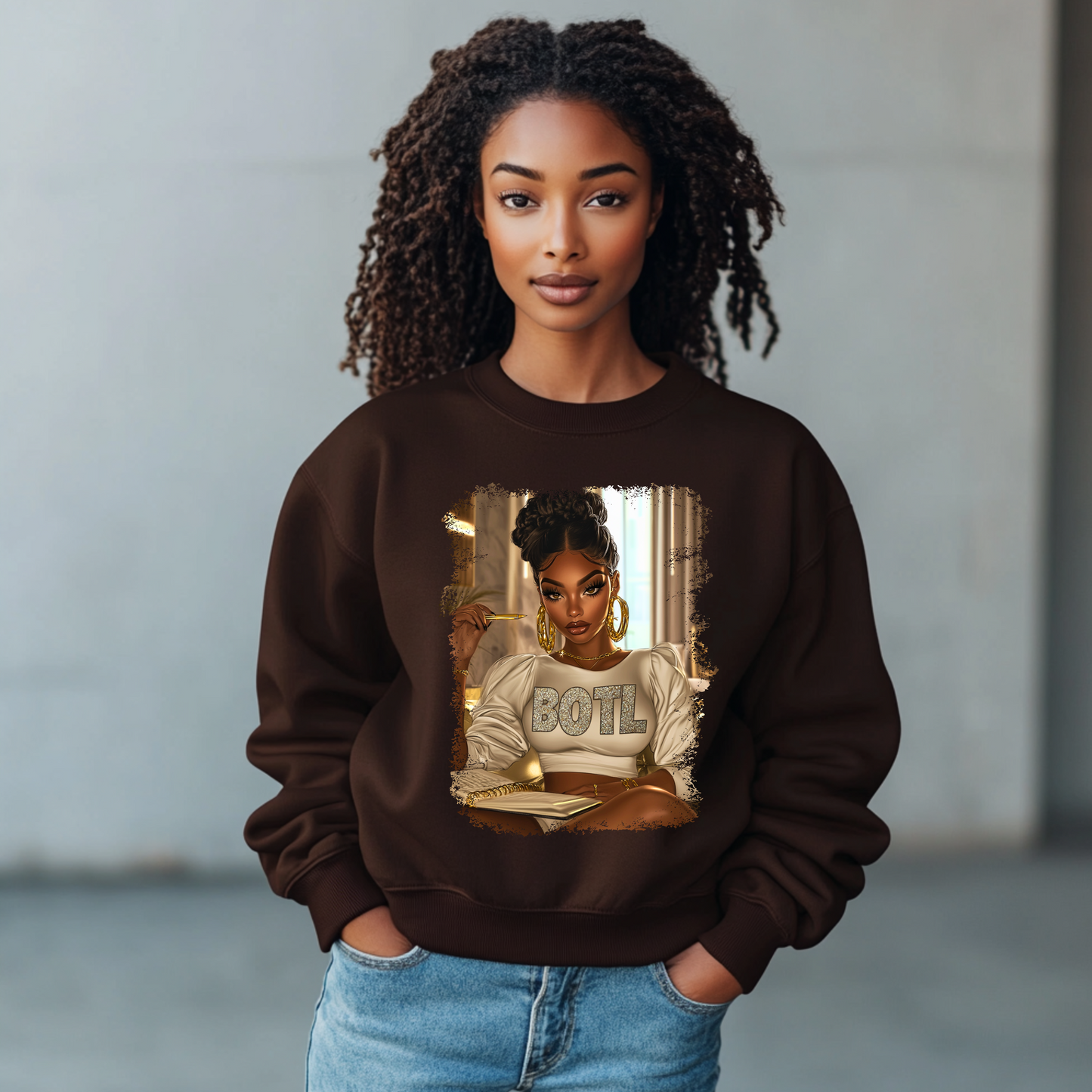 It's Me BOTL | Stylish Lady with BOTL Shirt – Faith-Focused Fashion