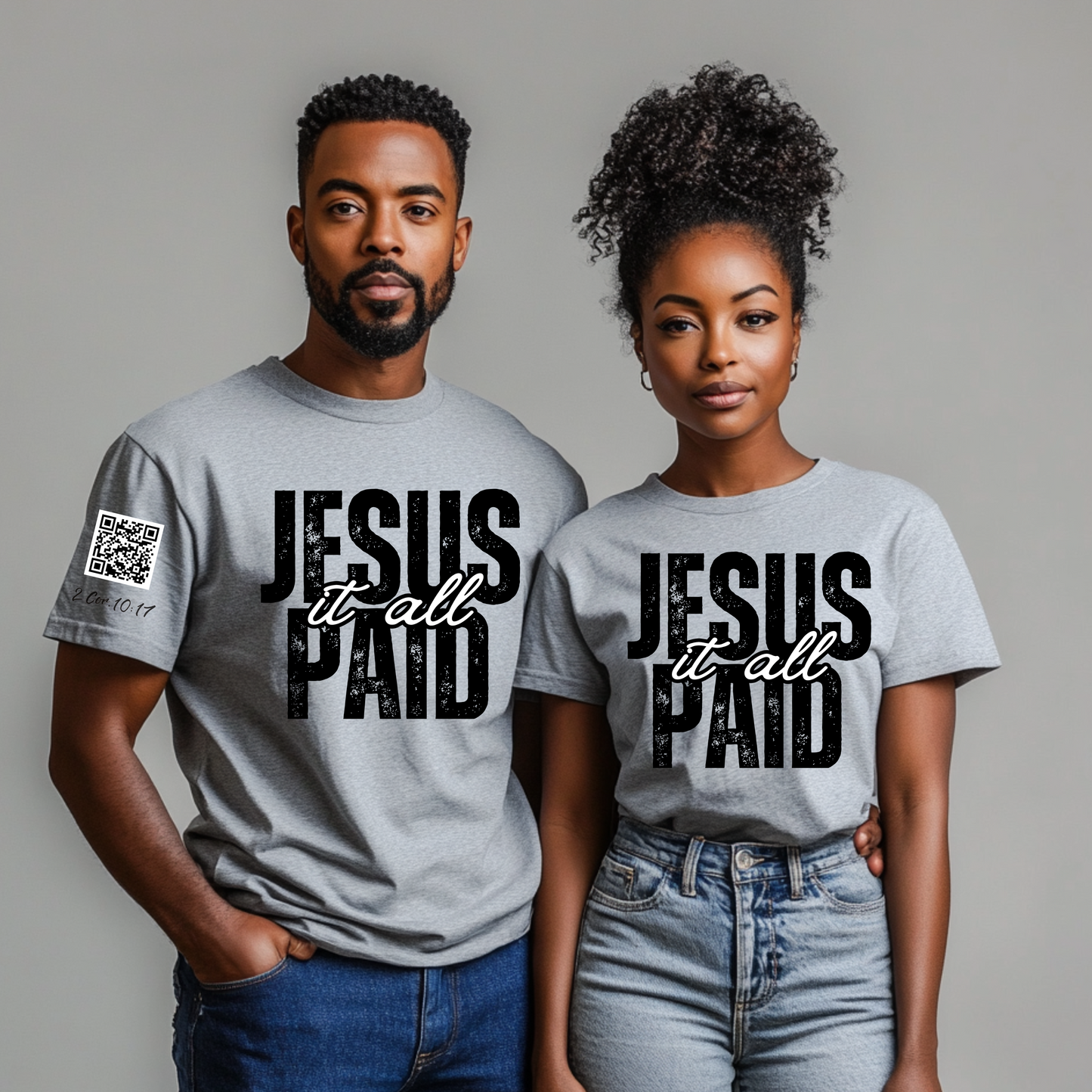 It's Me BOTL | Jesus Paid It All – Faith-Inspired Apparel With Sleeve