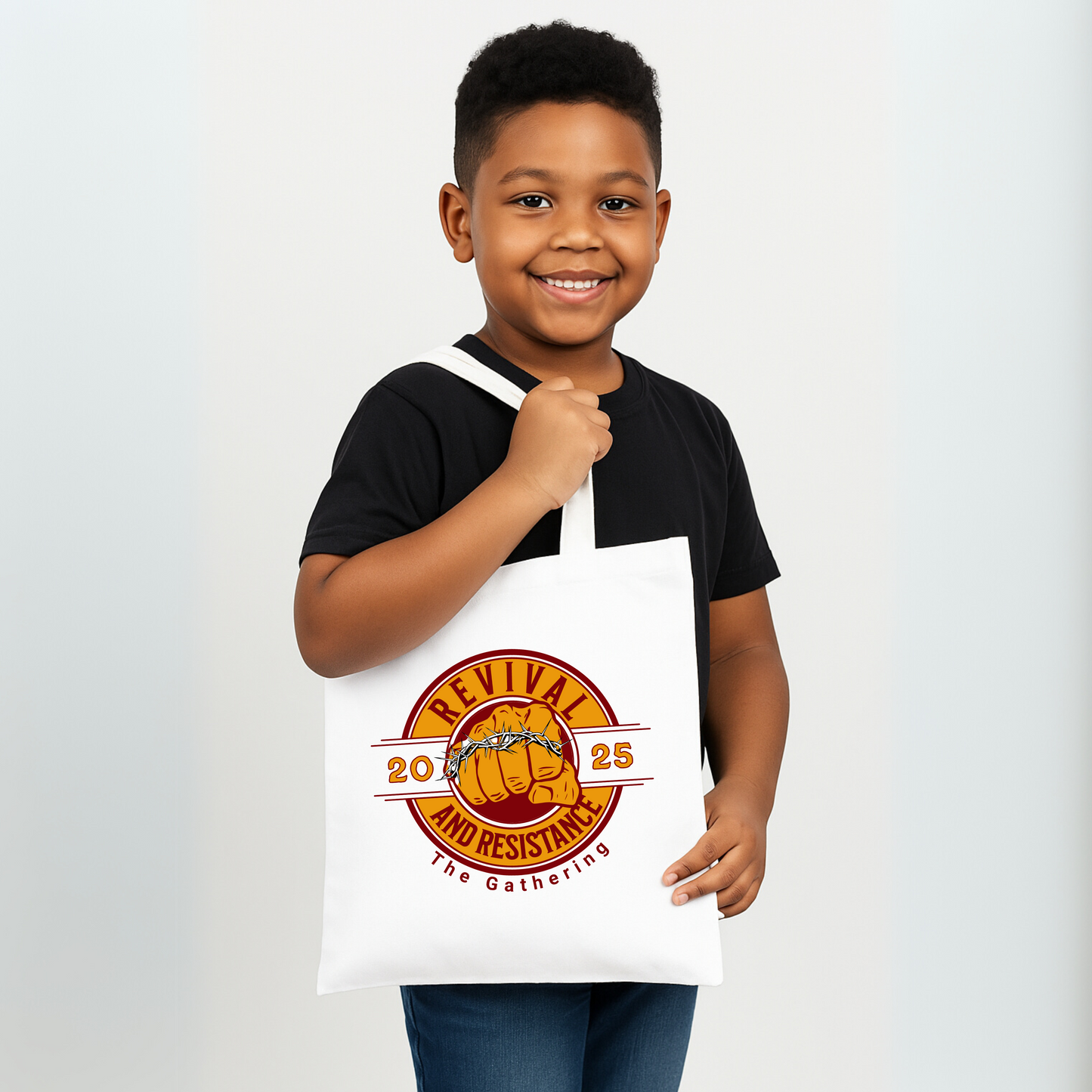 KFM Revival & Resistance 2025 Heavy Canvas Tote – The Gathering Edition