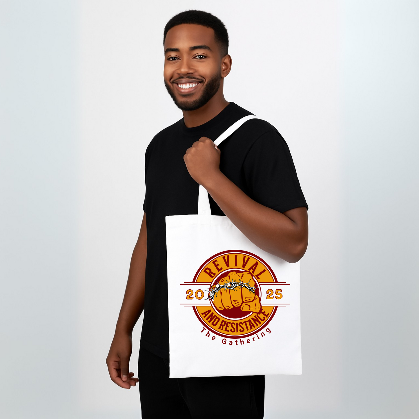 KFM Revival & Resistance 2025 Heavy Canvas Tote – The Gathering Edition