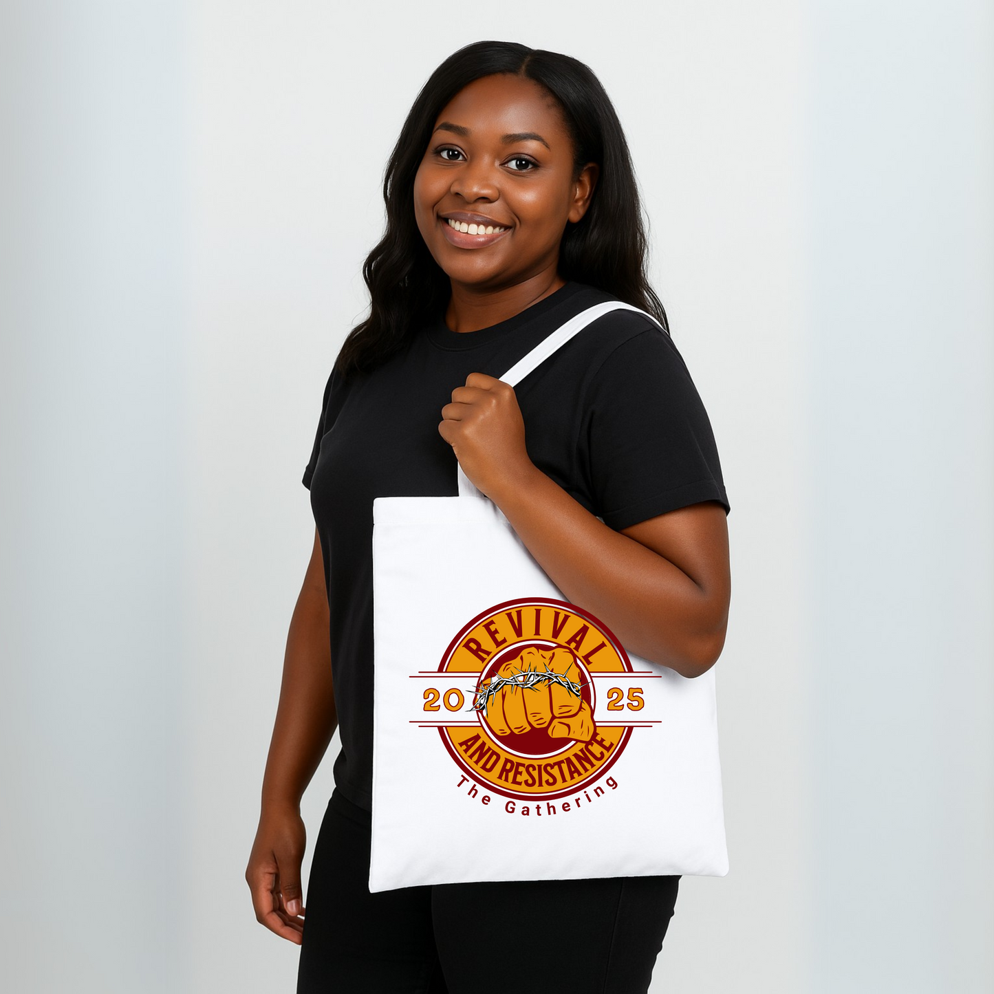 KFM Revival & Resistance 2025 Heavy Canvas Tote – The Gathering Edition