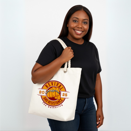 KFM Revival & Resistance 2025 Rope Tote Bag – Limited Edition