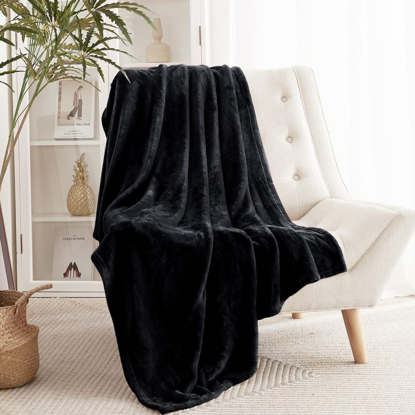 Custom Memorial Flannel Fleece Throw Blanket – 50×70 Inch