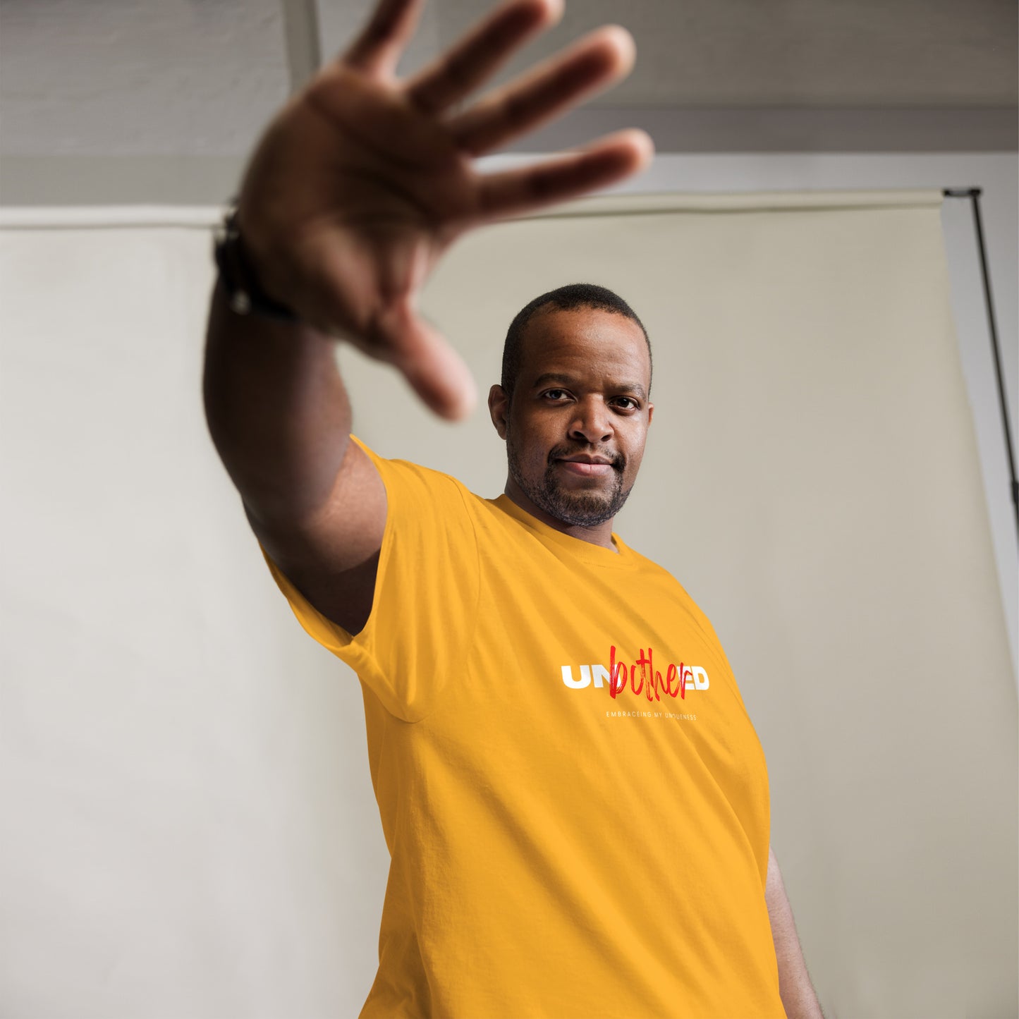 Unbothered Embracing My Uniqueness: Men's Classic Tee