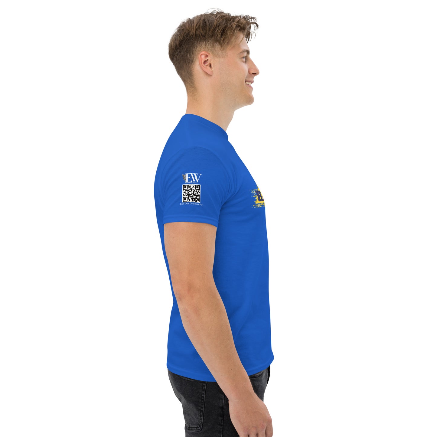 My Happiness is on 100: Men's Classic Tee