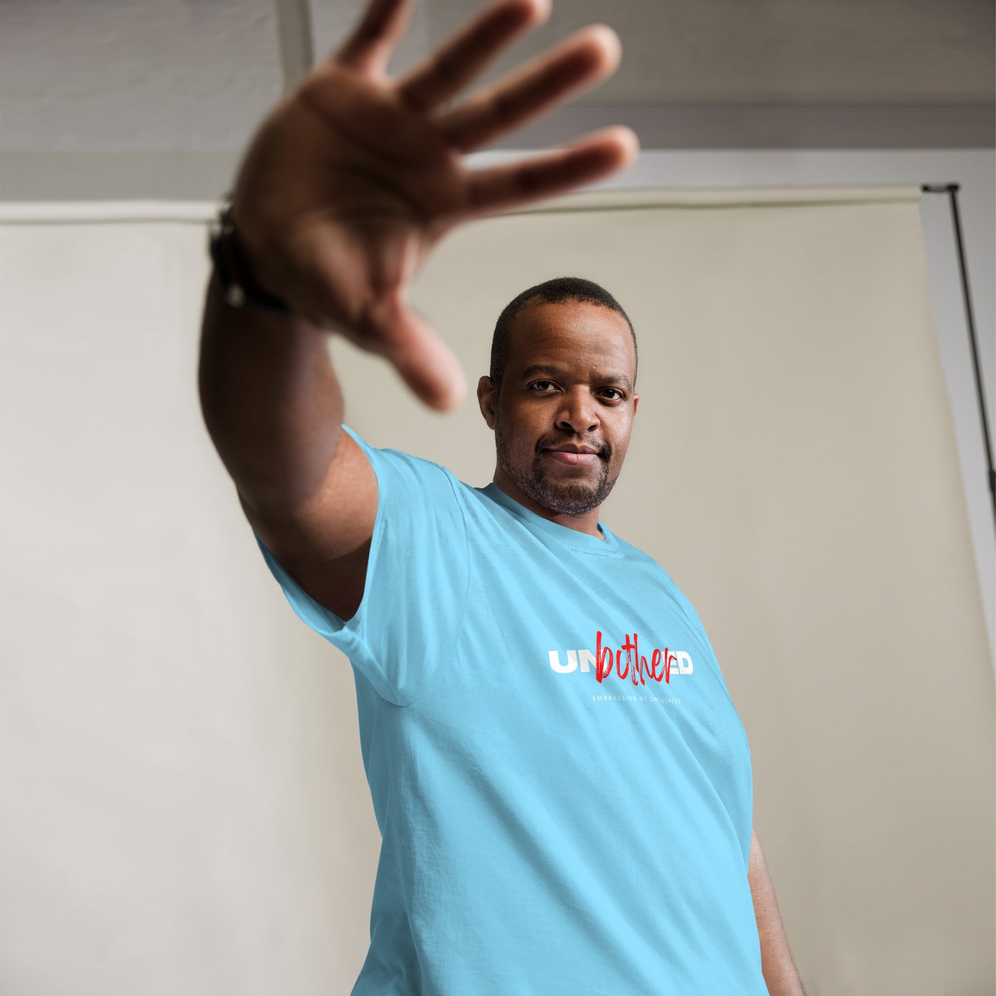 Unbothered Embracing My Uniqueness: Men's Classic Tee