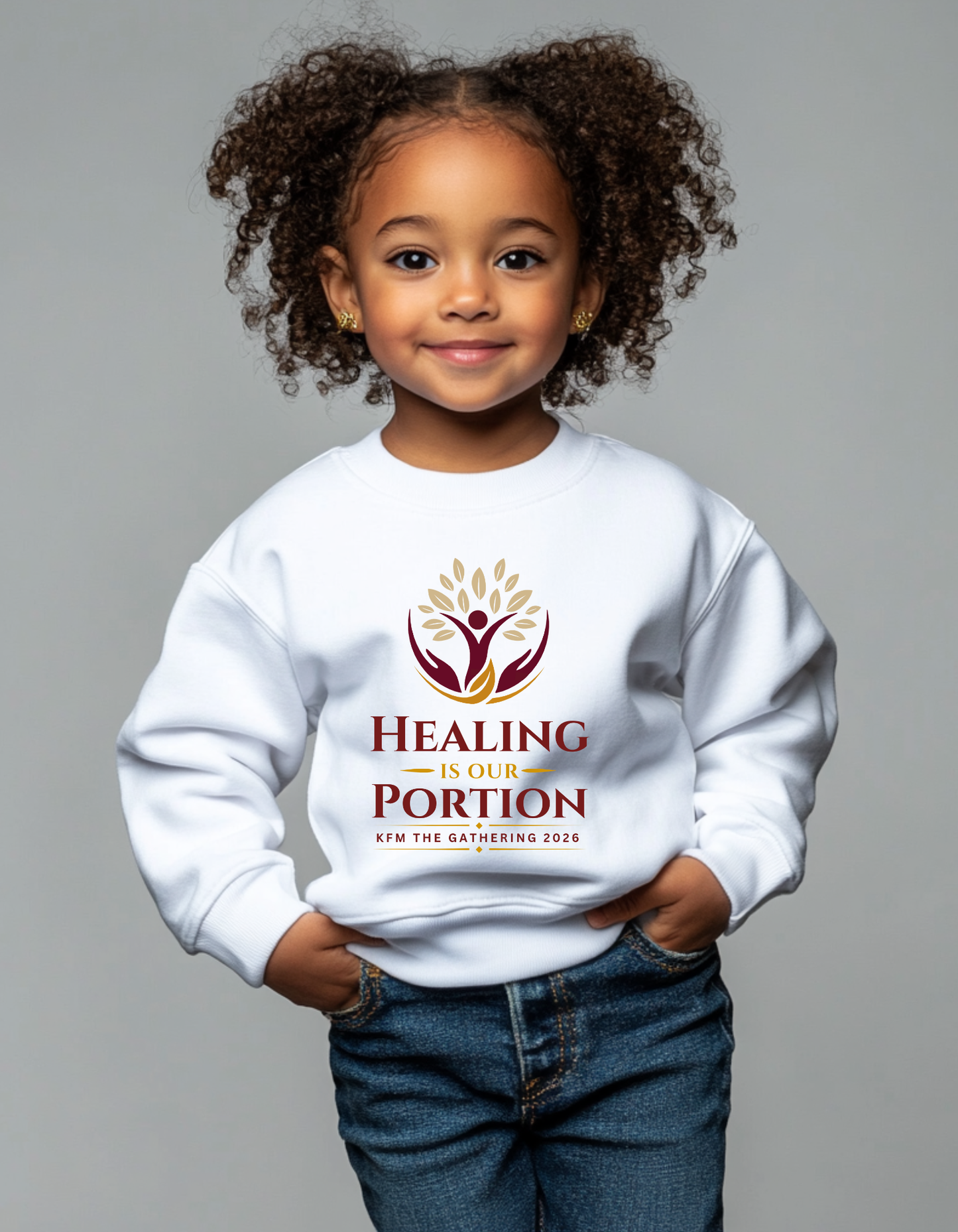 Healing Is Our Portion Apparel | KFM The Gathering 2026 Shirts, Sweatshirts & Hoodies