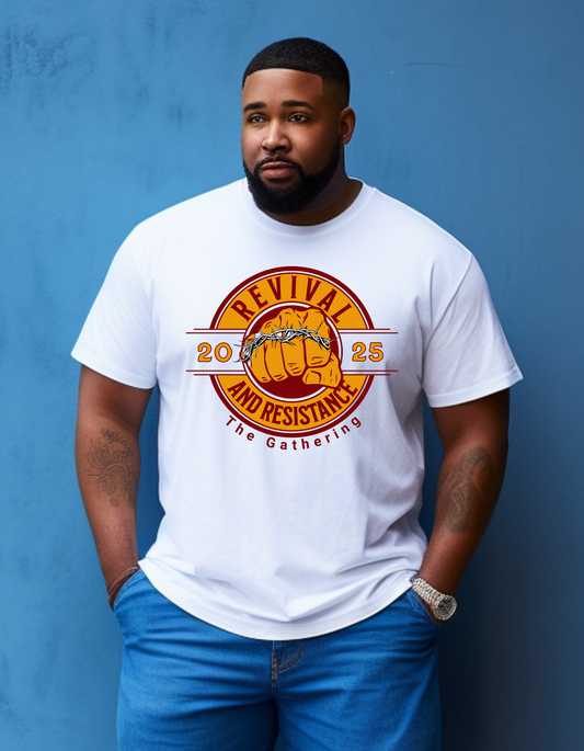 KFM Revival & Resistance: The Gathering 2025 TShirt Plus Sizes