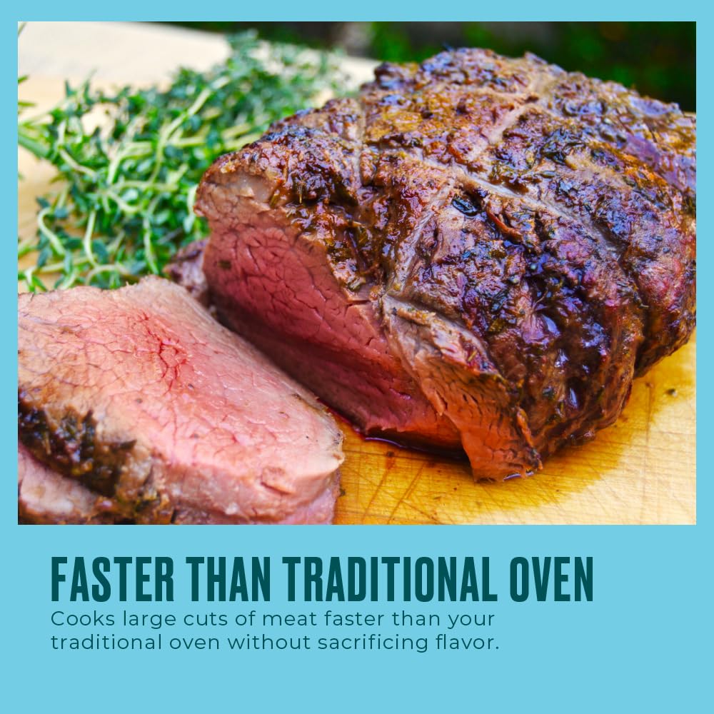 Charbroil® The Big Easy® TRU-Infrared™ Cooking Technology Propane Gas Stainless Steel Oil-Less Turkey Fryer, Black - 17102065