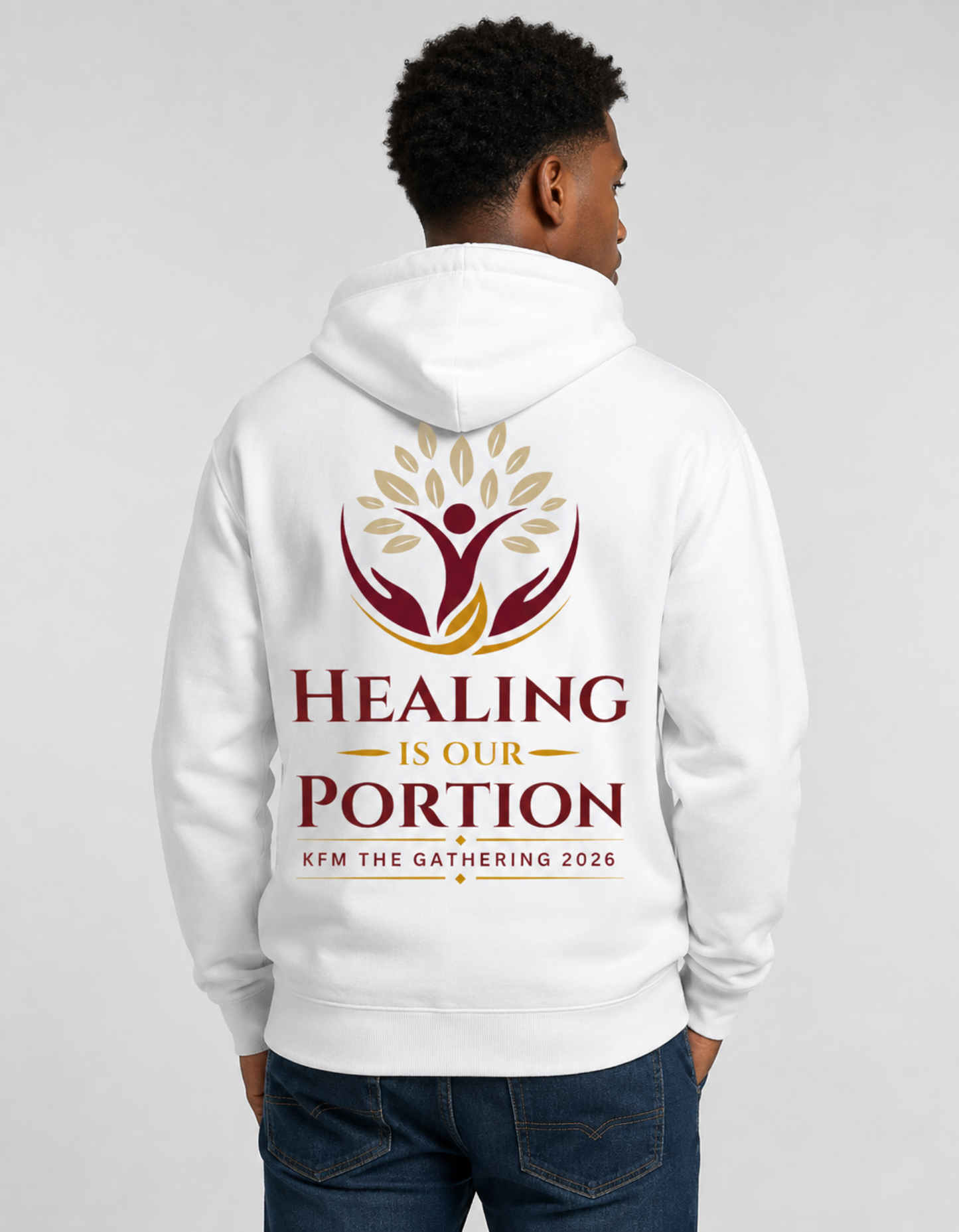 Healing Is Our Portion Apparel | KFM The Gathering 2026 Shirts, Sweatshirts & Hoodies