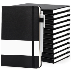 Custom Hardcover Journal & Pen Set - 12 Pack