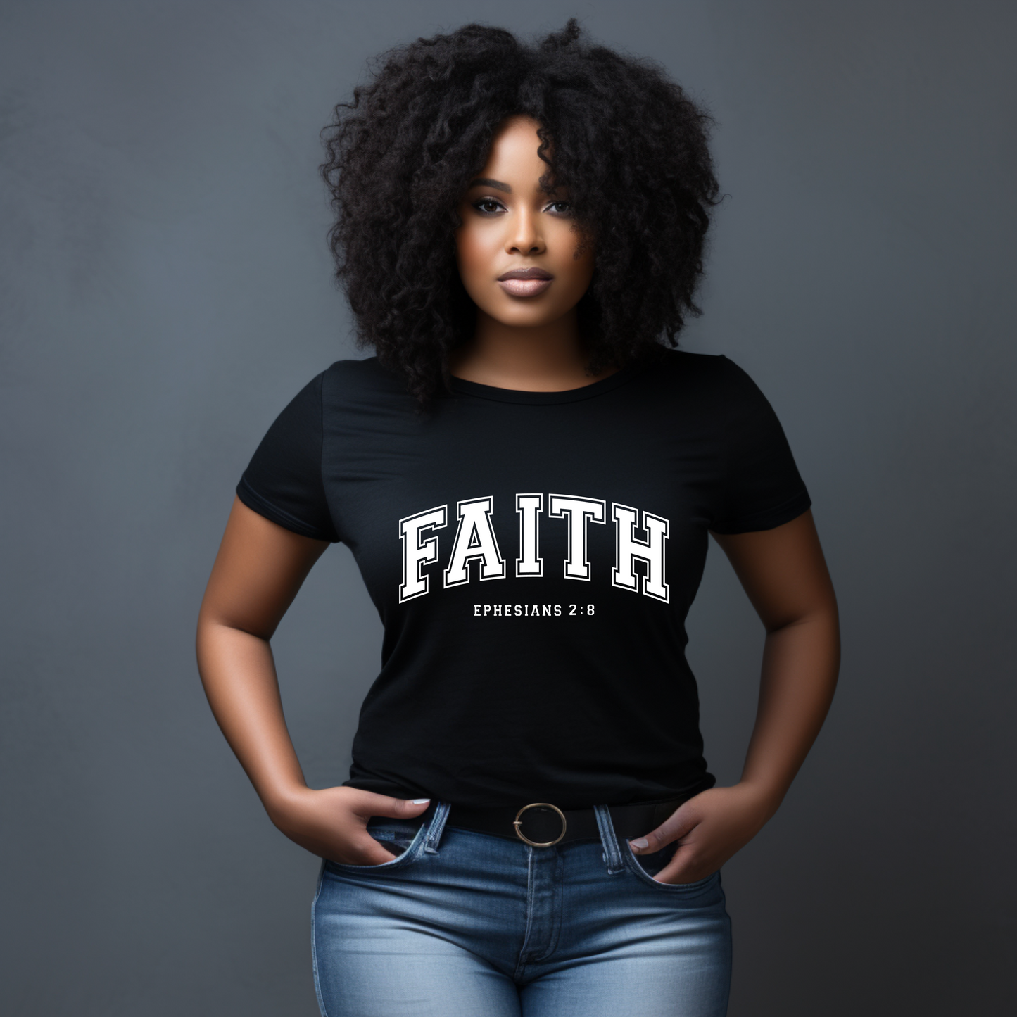 Faith Ephesians 2:8 T-shirt | Inspiration