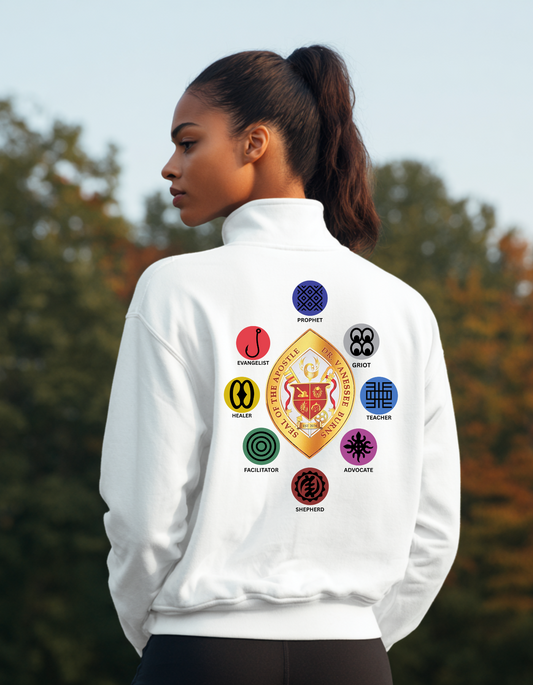 Stylish Unisex Quarter-Zip Pullover