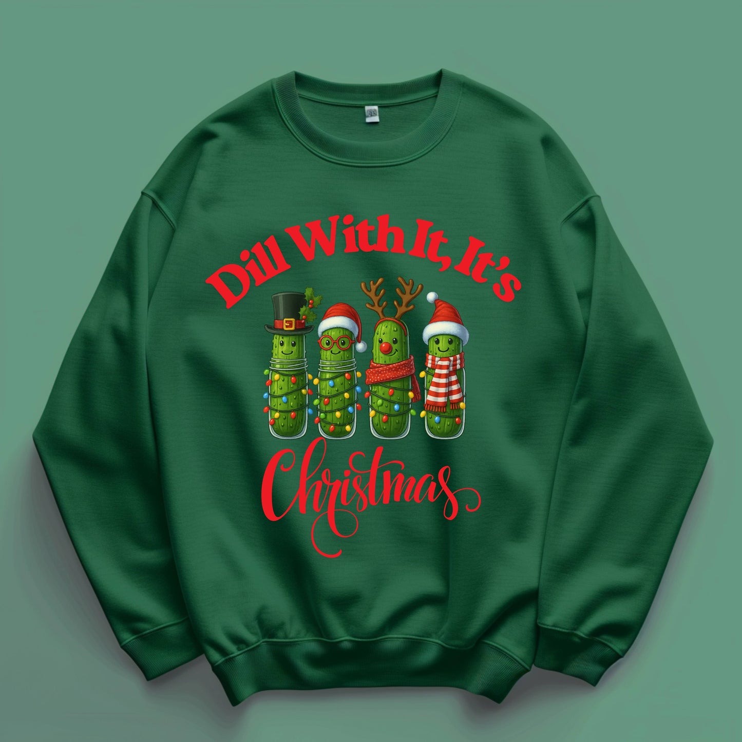 Dill With It – Festive Pickle Christmas Design