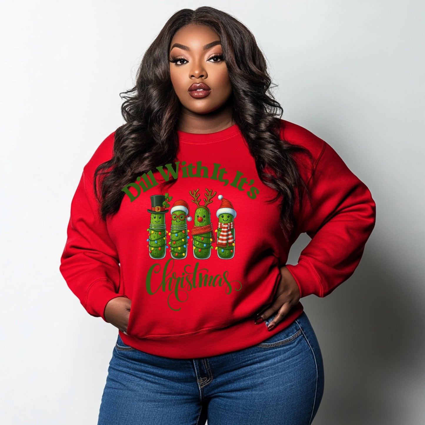 Dill With It – Festive Pickle Christmas Design