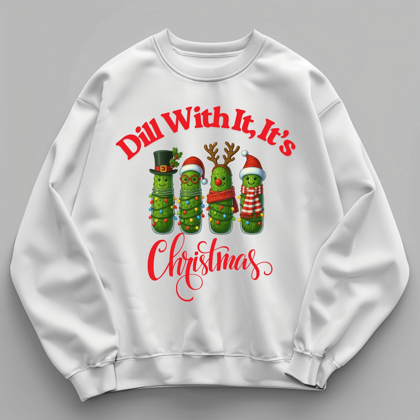 Dill With It – Festive Pickle Christmas Design