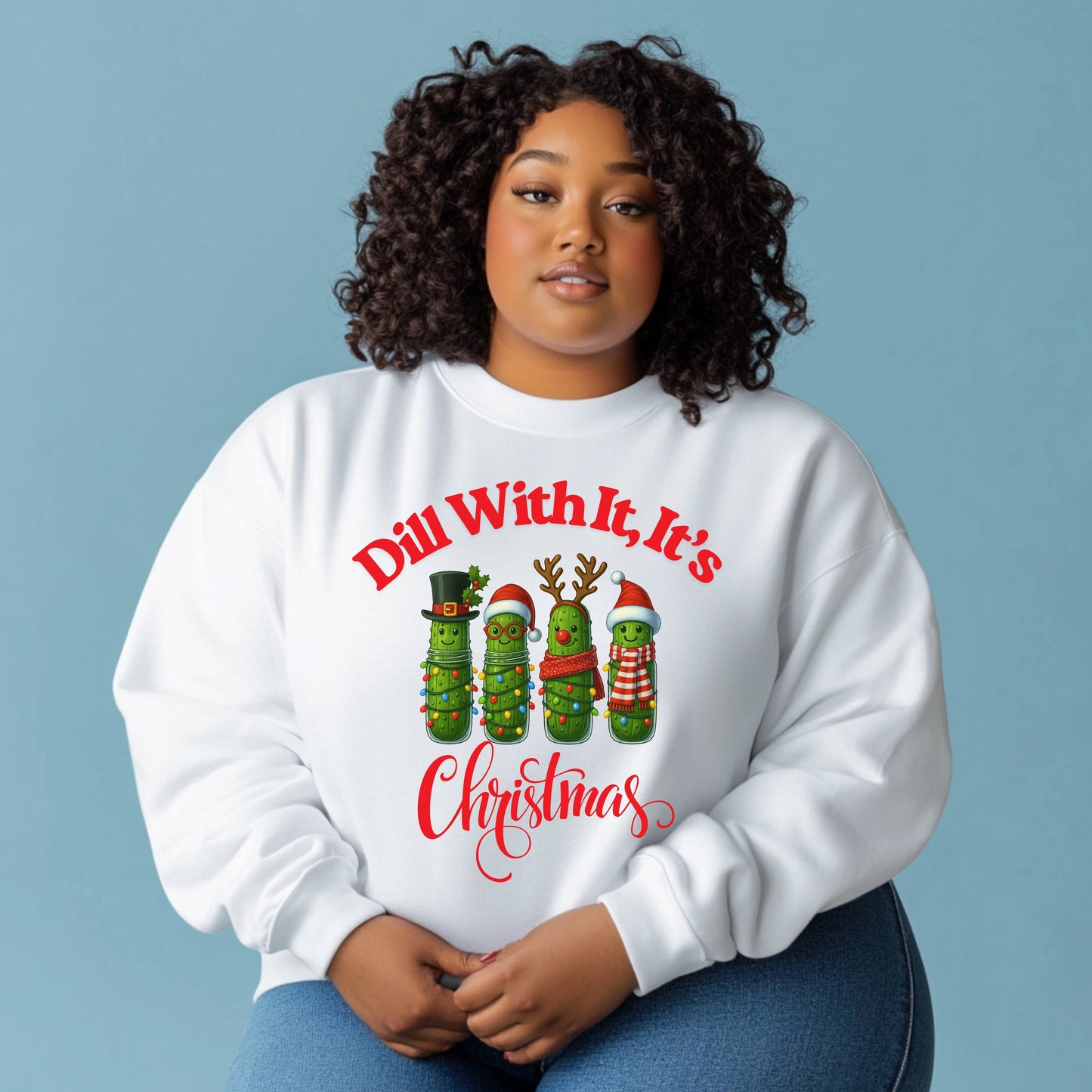 Dill With It – Festive Pickle Christmas Design