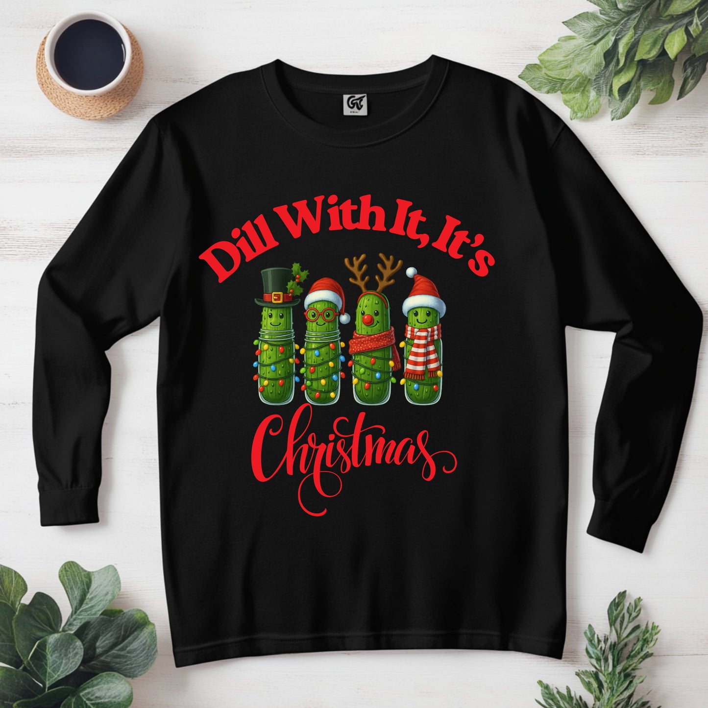 Dill With It – Festive Pickle Christmas Design