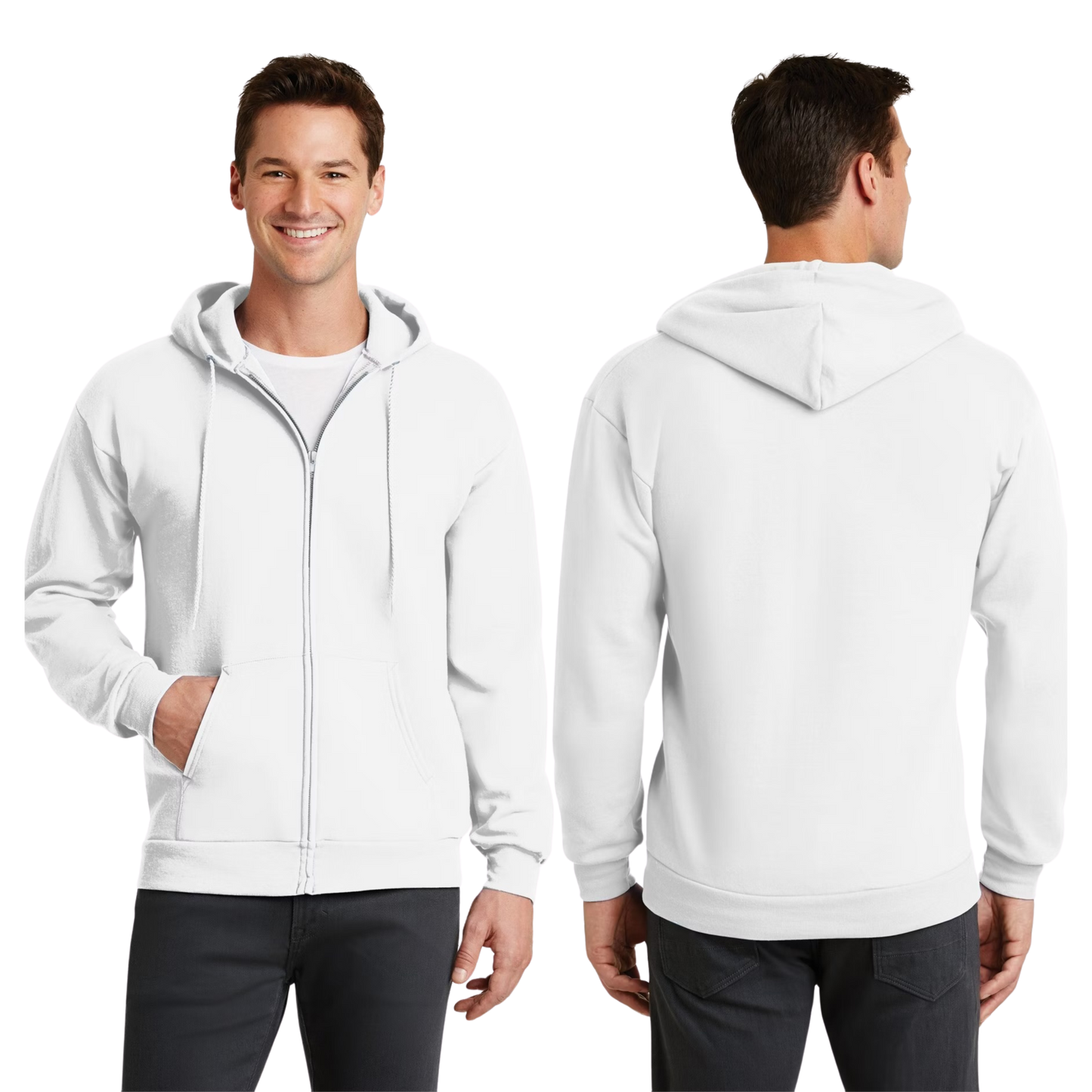 Custom Full-Zip Hoodie – Personalized Design