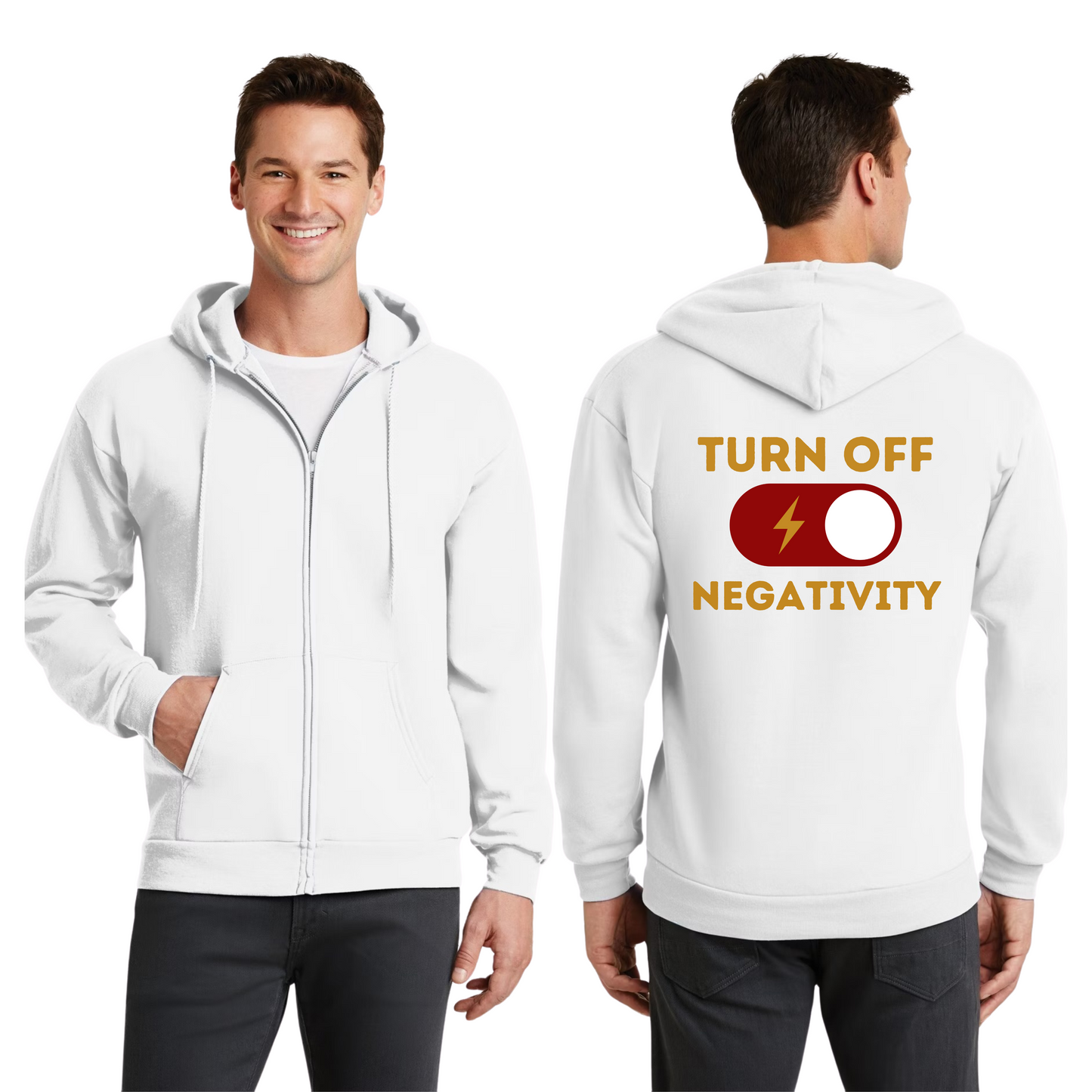 Custom Full-Zip Hoodie – Personalized Design