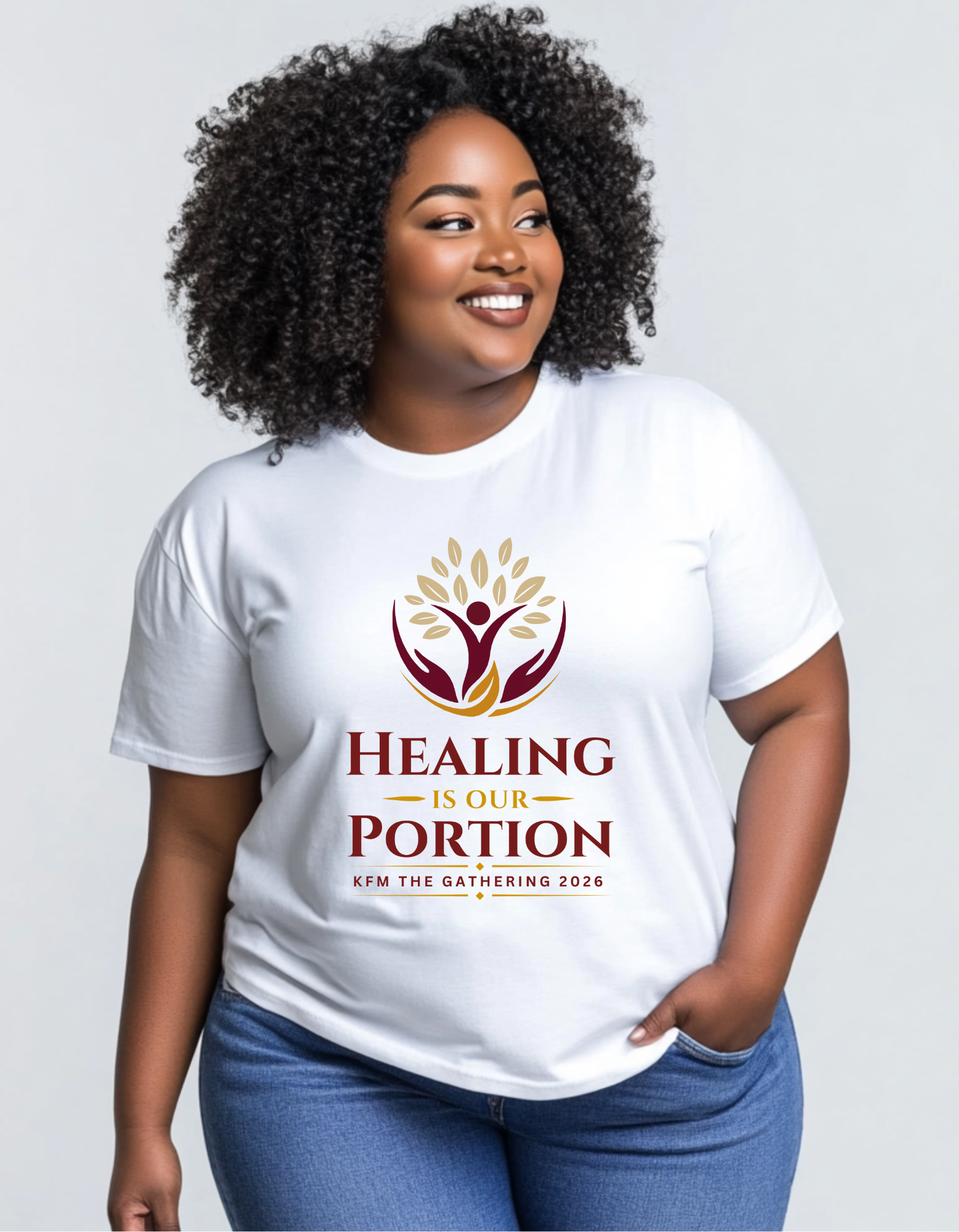 Healing Is Our Portion Apparel | KFM The Gathering 2026 Shirts, Sweatshirts & Hoodies